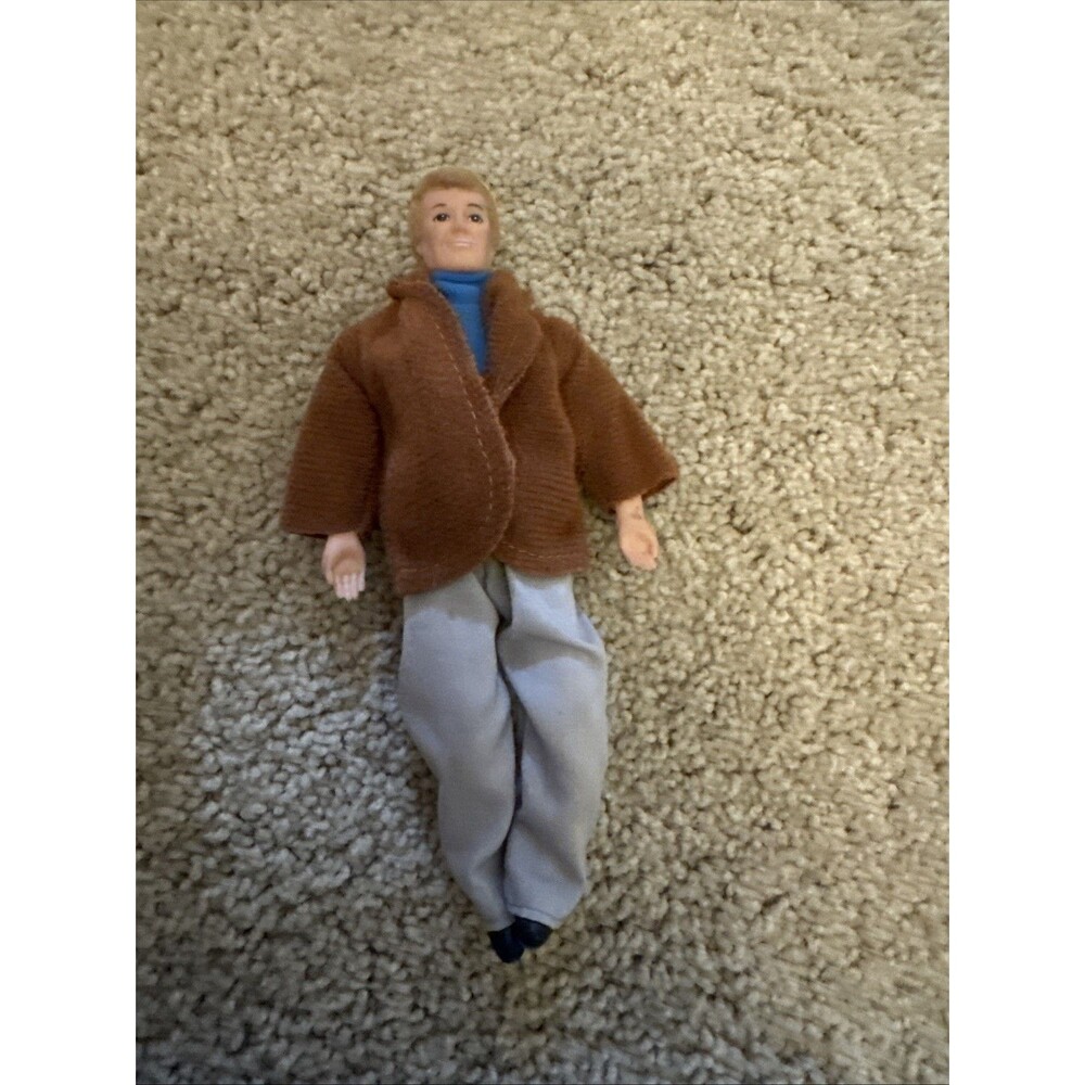 Vintage 1999 Town Square Man Dollhouse Figure - 1:12 Scale - 5.5"
